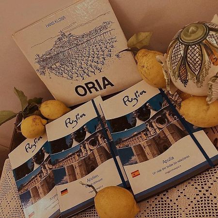 La Dimora Della Dea Estia Vila Oria  Exterior foto